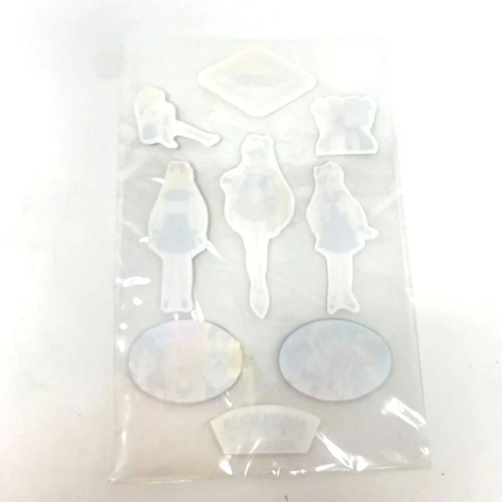 Sailor Moon Sticker Sheet Korean Vintage 2000's Rare Collectible Anime